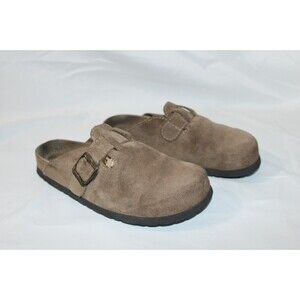 St John's Bay Slip on Sandals Women's Size 6M Black Leather